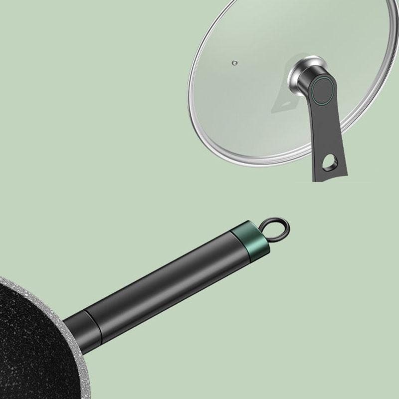 Wok Maifan Tigaie din piatră Vase de gătit antiaderente Wok de uz casnic Arată cu inducție Vase fără fum