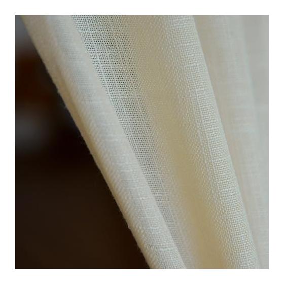 Stylish Blindfold Curtain, Japanese Style Noren, Plain Color Choose Linen Style Kitchen Long Curtain (Beige, Width 85cm x Length 150cm)