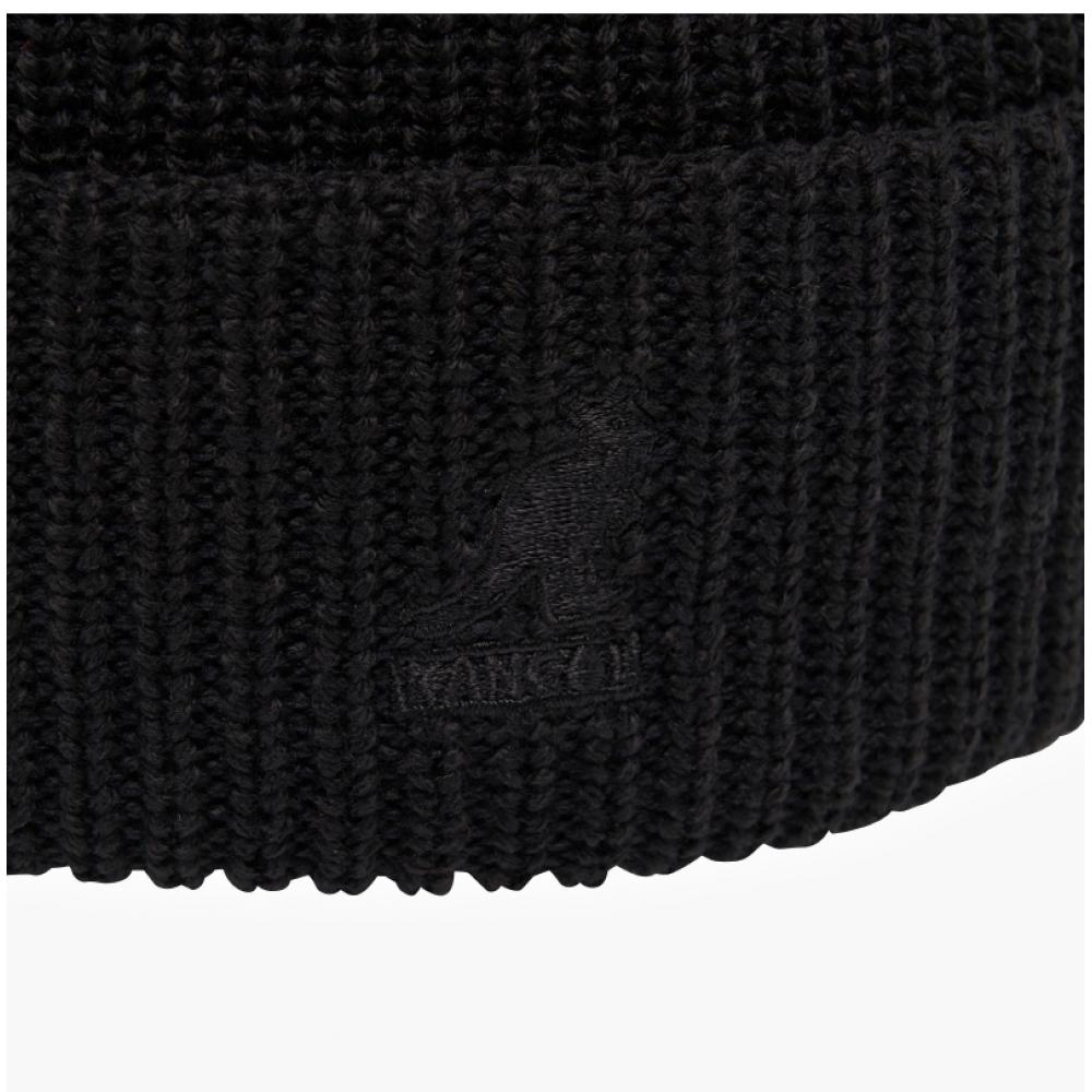 Kangol K3454 Black Cardinal Two Way Beanie