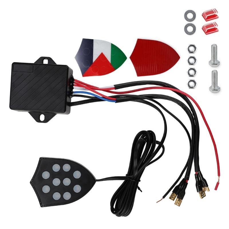 12V-24V Universal 10 Sound Musical Elektronische Horn Controller Regler Monitor Automobil Modifikation