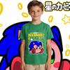 Kirby Sonic Anime Print Cotton T Shirt for Boys Girls Casual Short Sleeve Kids Summer Top Soft Breathable