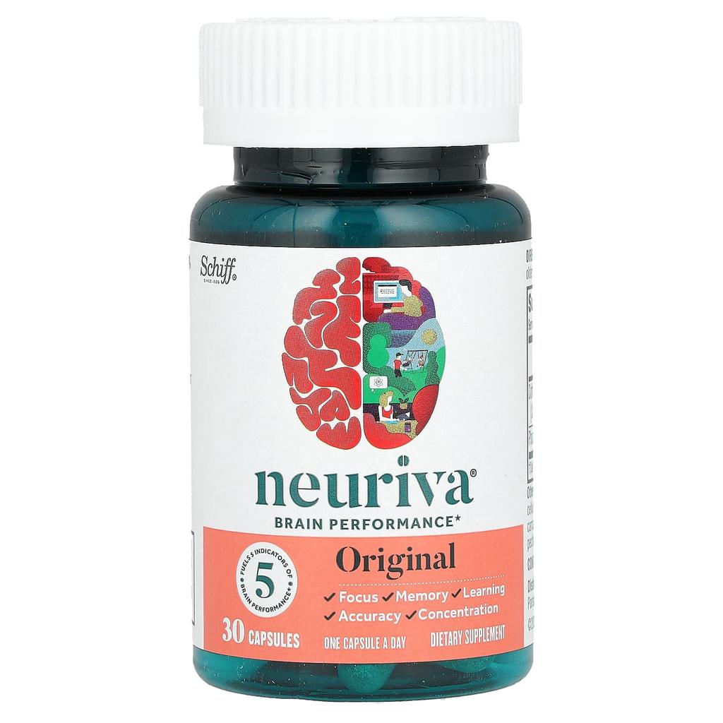 Neuriva Brain Performance, Original, 30 Capsules