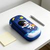 Pencil Case Space-Themed Design Large Capacity Extra Large Pencil Pouch Multiple Compartments Smooth Zipper Stationery Organizer