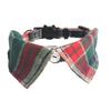 New Pet Cat Collar British Gentleman Plaid Bow Tie Stylish Accessory for Cats Dog Accessories Cat Collar Dog Y Harness