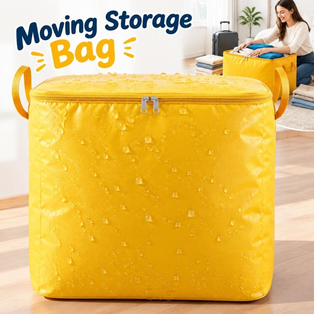 Waterproof Moving Packing Bag Extra Large Clothes Organizer Quilt Storage Bag Dormitory Storage