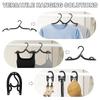 5/10pcs Portable Folding Travel Clothes Hangers Collapsible Hangers Hangers for Suitcases Closet Organization Foldable Hanger