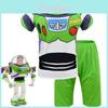 Opvallende Toy Story Buzz Lightyear T-shirt met Korte Mouwen en Korte Broek Set