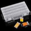 64 Grid  Painting Storage Box Thicken Bead Organizer Jewelry Drill Storage Box  Nail Salon