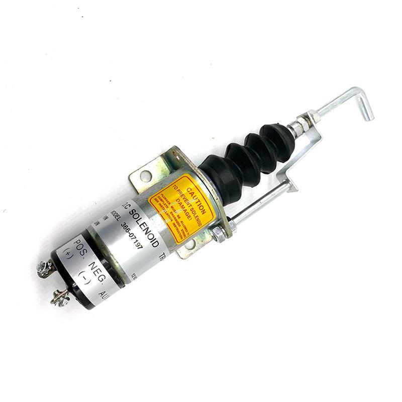 

12v Stop Solenoid For Lister Petter, 366-07197 , 1502-12 (2 bolt Without components) 366-07197