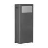 Double-Lid Large Capacity Trash Can for Kitchen, Public, Outdoor & Commercial Use