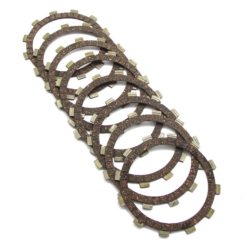 Complete Clutch Disc Kit Friction & Steel Plates For Yamaha XJ600 XS500 FZ600 YX600 Radian Vintage 4H7‑16321‑02 371‑16325‑00
