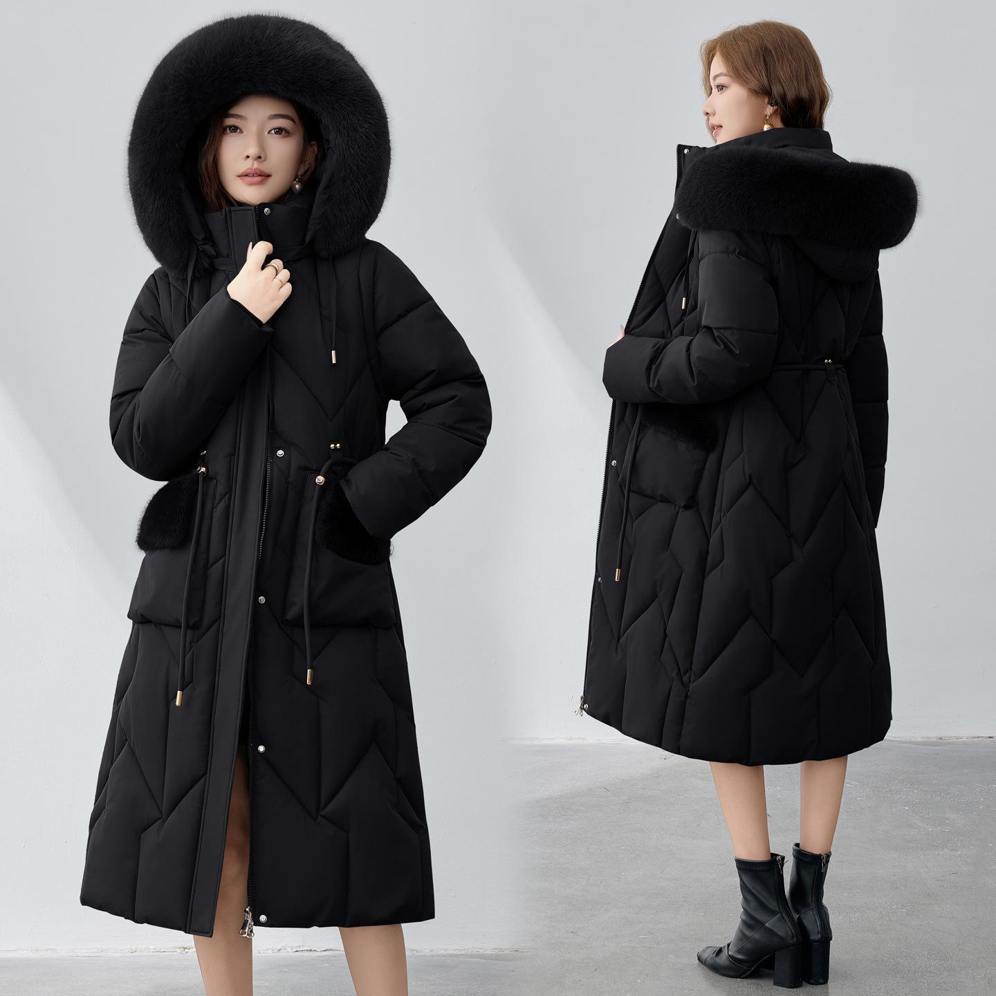 

Женская новая большая размерная съемные рукава два способа носки холодостойкая легкая утолщенная пушистая теплая свободная высококачественная ткань повседневная спортивная хлопковая одежда XXXL чёрный