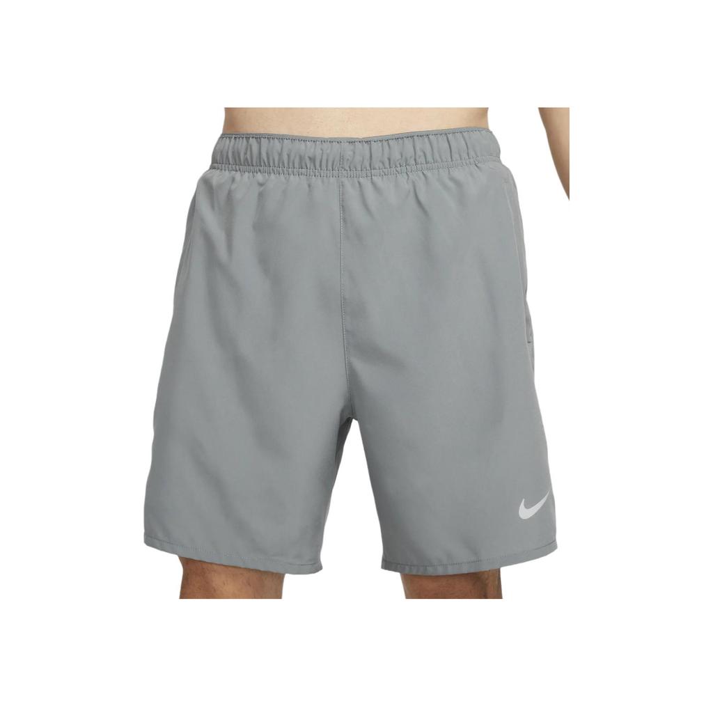 Nike Dri-Fit Solid Color Logo High-Waisted Drawstring Track Shorts Men Bottoms Light-Gray DV9360-084