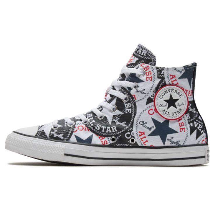 

Converse Кеды унисекс All Star Retro, удобные, высокие, из парусины, черные, белые, красные 166985C 36.5