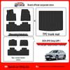 2024 BYD Song L-DMi Waterproof TPE Trunk and Floor Mats – Eco-Friendly and Durable