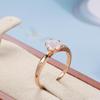 Kinel Simple Fashion Rose Gold Wedding Rings For Women