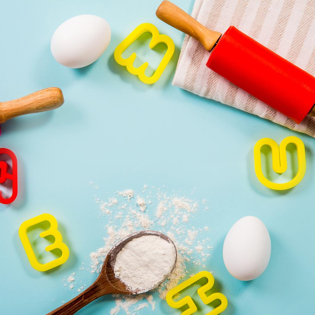 Silicone Rolling Pins for Baking 12 Inch Wooden Handle Non Stick Rolling Pin Small Roller Playdough Rolling Pin Green&Orange&Red