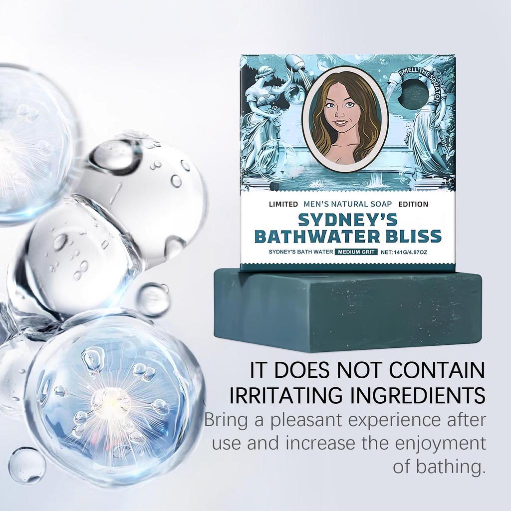 AMZ Shower Soap - Deep Cleansing, Gentle Nourishment, Odor Elimination, Moisturizing, Refreshing Fragrance - 141g