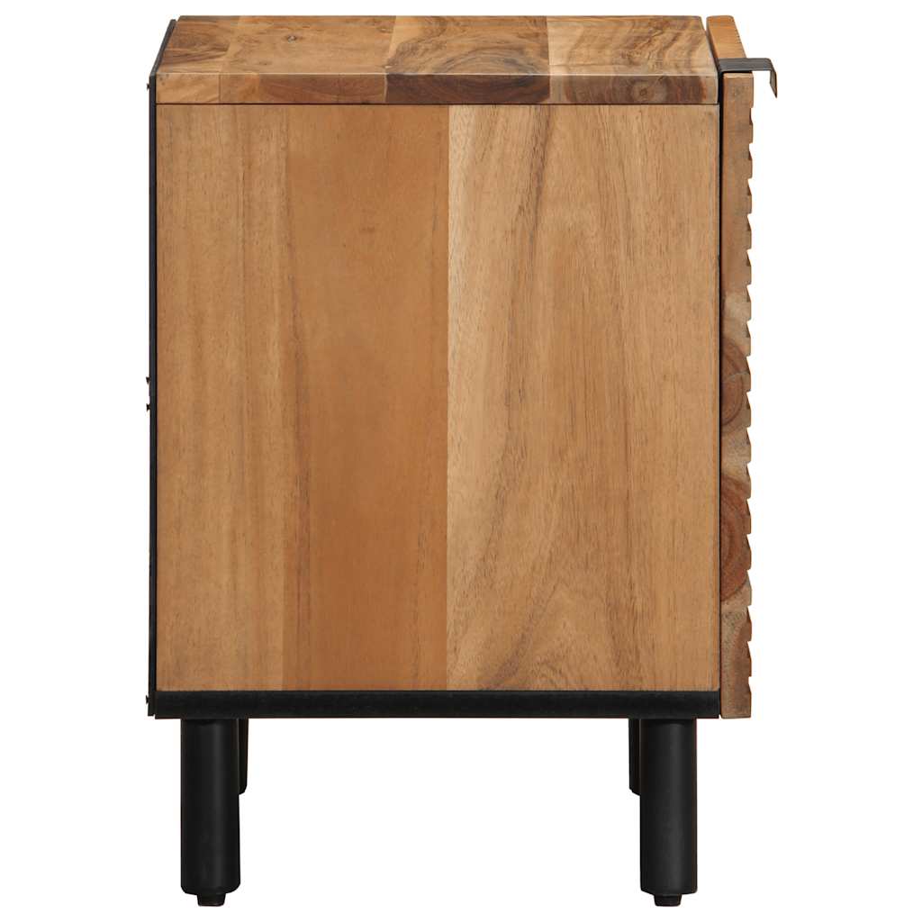 Nightstands 2 pcs. 40 x 33 x 46 cm Solid Acacia Wood