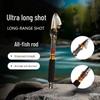 Compact Sea Fishing Rod - Super Short Portable Long Cast Mini Jiang Rod