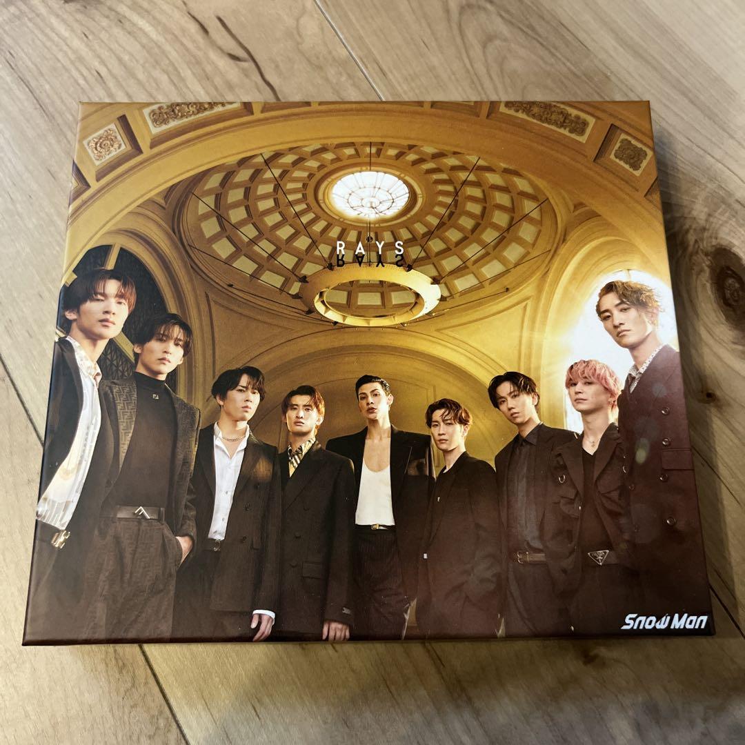 

[USED] Snow Man RAYS 3-disc box set and 2-disc set.