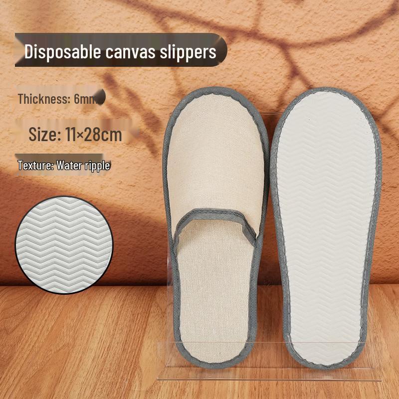 Jingyu Thickened Non-slip Disposable Hotel Slippers