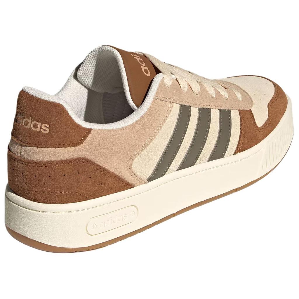 Adidas D-Pad Classic Fashion Comfortable Non-Slip Wear-Resistant Low-Top Skate Shoes Unisex Skate Shoes Beige Brown KK1416