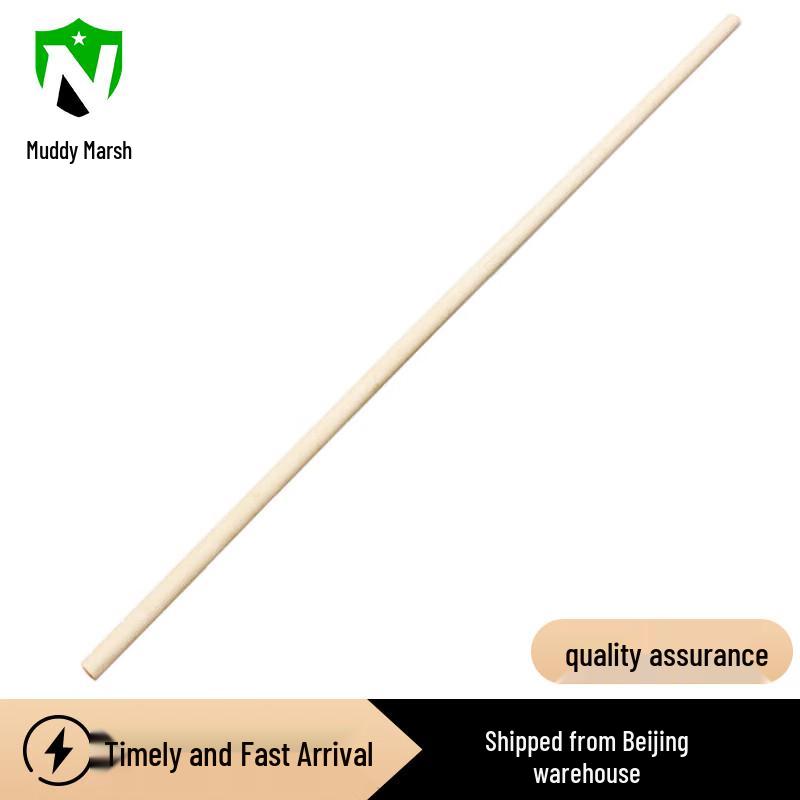 White Waxwood Martial Arts Training Staff