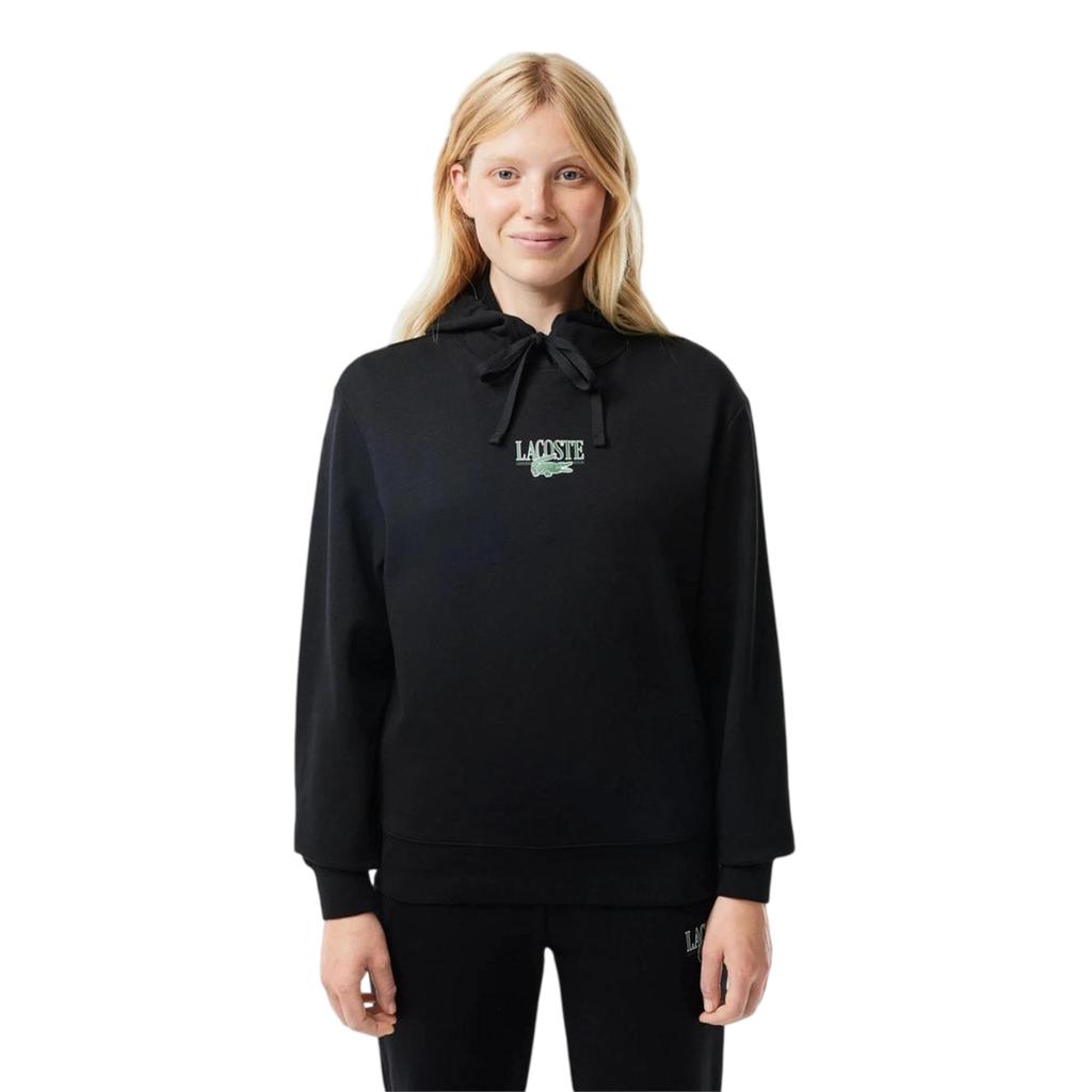 Lacoste Womens/Ladies Embroidered Logo Long-Sleeved Hoodie