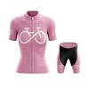 Men Women Cycling Jersey Set Quick Dry Breathable Bike Apparel Road Use