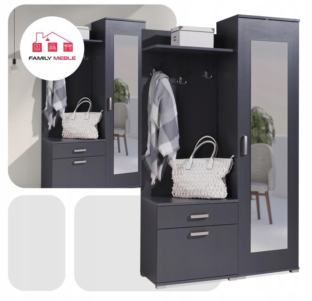 Garderobe Flur für Flur Schrank Schuhschrank Gino Family Möbel