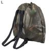 Outdoor Duck Gooses Mesh Luring Decoy Shoulders Bag Drawstring Hunting Backpack