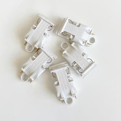 5 Pcs Electric Kettle Switch Accessories 16A White High Power Temperature Control Automatic Outage Handle Key Switch