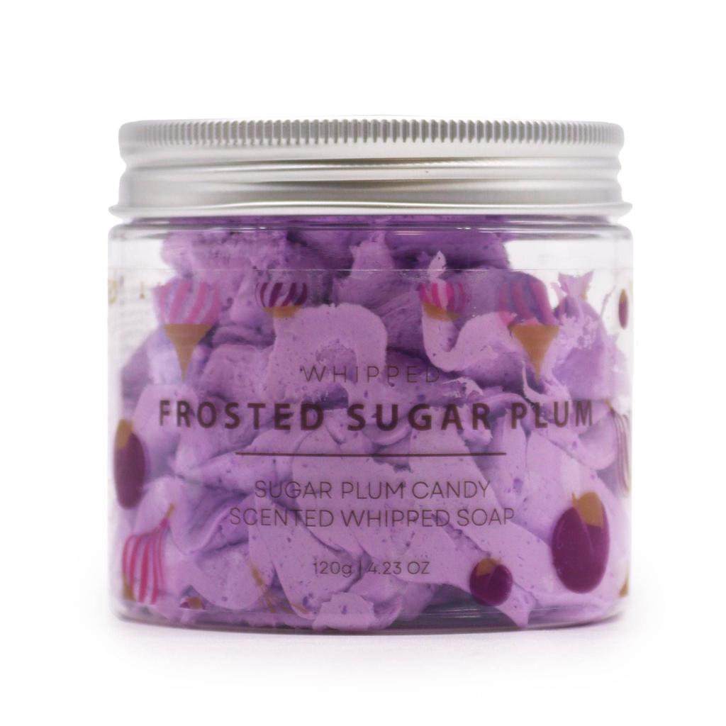 Whipped Soap Frosted Sugar Plum 120g