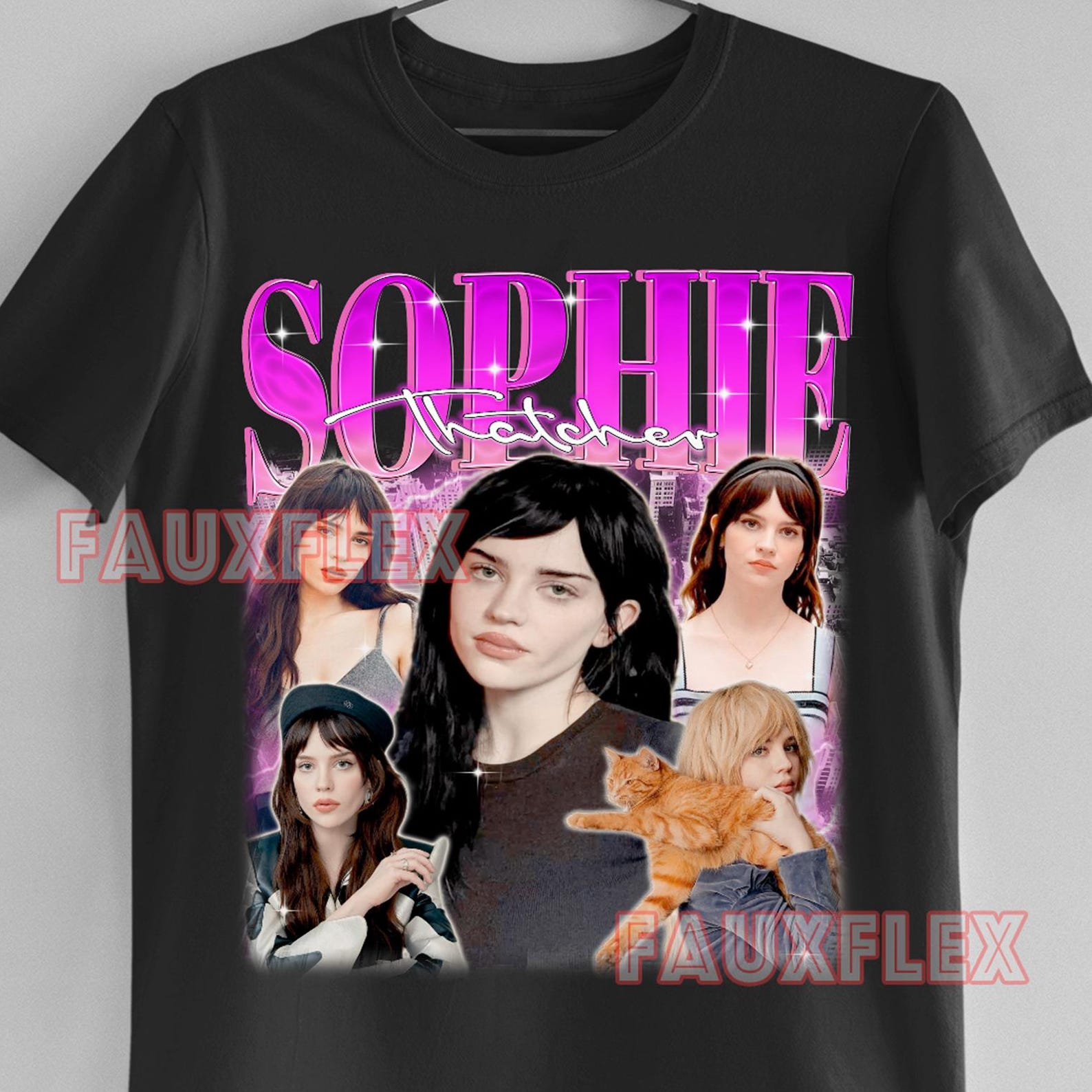 SOPHIE THATCHER Shirt, Sophie Thatcher Retro T-Shirt, Sophie Thatcher Vintage Fan Tees, Movie Actress Merch Gift, Hollywood Film Kids Tee 2XL