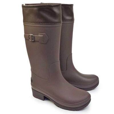Rain Boots MF WJ77R Girls Brown Cm 2E [Moonstar] 24.0