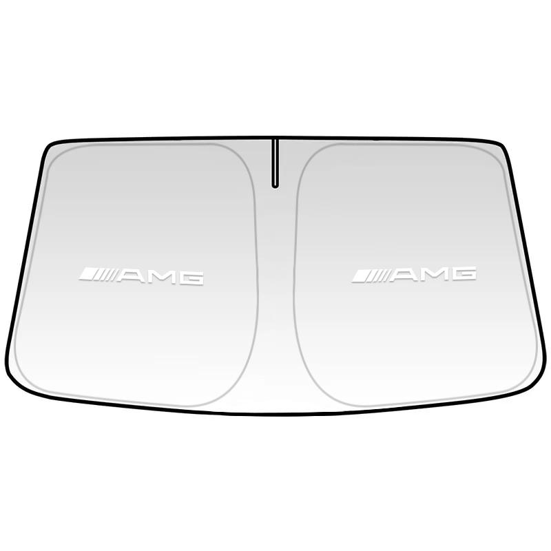 Mercedes Benz Car Windshield Sunshade Accessories For Mercedes Benz AMG W203 W206 W220 W205 W211 W212 W201 W168 W169 GLA GLB GLC BM1