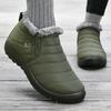 Herren Baumwollschuhe Winter Neue Paar Plüsch Warme Schneestiefel Baumwolle Warme Casual Wanderschuhe Schnee Stiefeletten Botas Para Hombre
