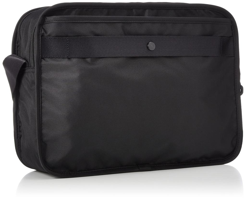 ACE Tokyo Funip Shoulder Bag, Women's, Black, H25 X W34 X D8cm