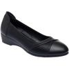 Spring New Soft Leather Women Shoes Low Heel Comfortable Anti-slip Casual Shoes Mid Heel Office Work Flat Single Shoes