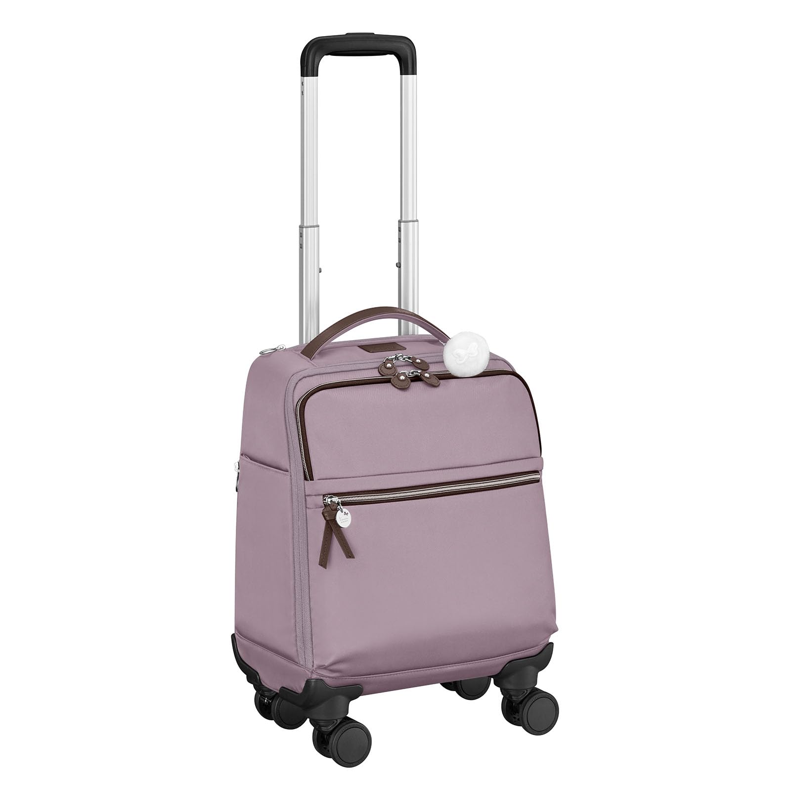 

Carry bag Equipped with silent casters with stopper For everyday use to overnight use Kanana My Trolley 18L 47 cm Rose Taupe [Kanana Project] Carry-on