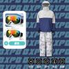 Men Women Ski Suit Set Waterproof Windproof Thermal Fleece Lined Camo Snowboard Jacket Pants Outdoor Winter Gear