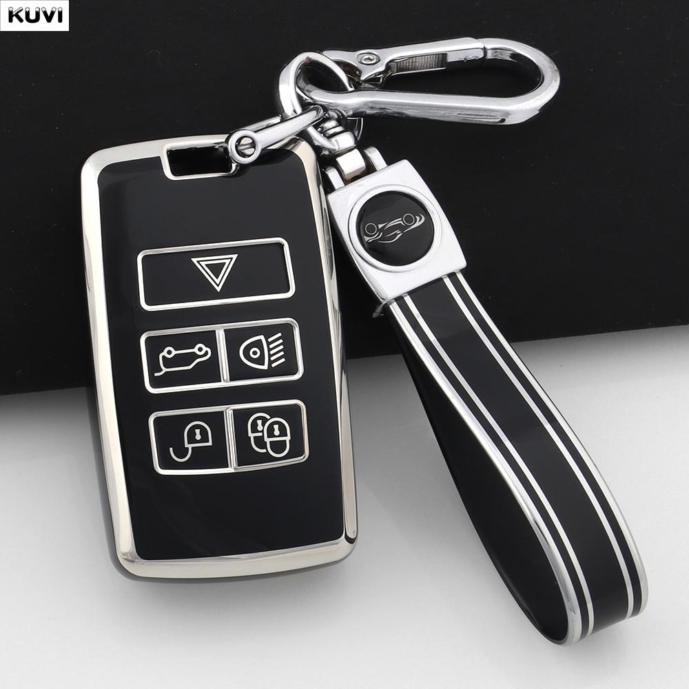 NEW TPU Car Remote Key Case Cover for Land Rover Range Rover Evoque Discovery Sport Velar for Jaguar XE E-PACE XF Accessories
