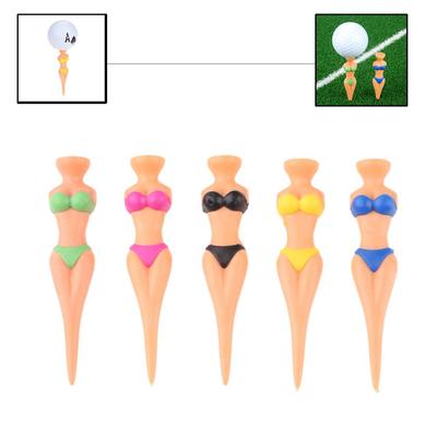 Outdoor Ballhalter Damenmodell Sexy Attraktiv Golfzubehör Golf Trainingsschläger Tee Golfschläger
