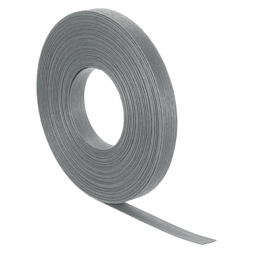 Papierrattan-Webrohr 12-fädig Papierrattan-Geflecht Korbgeflecht-Zubehör für DIY Heimküchenkorb-Bastelarbeiten 16,4 Yards x 0,6"