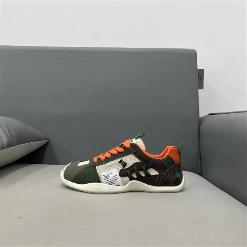 Summer new lace-up mesh breathable color matching casual shoes trendy casual xpaq