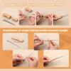 34Pcs/Set Creative Felting Needles with Bottle Wool Felting Needles Kit  Doll Making Tools