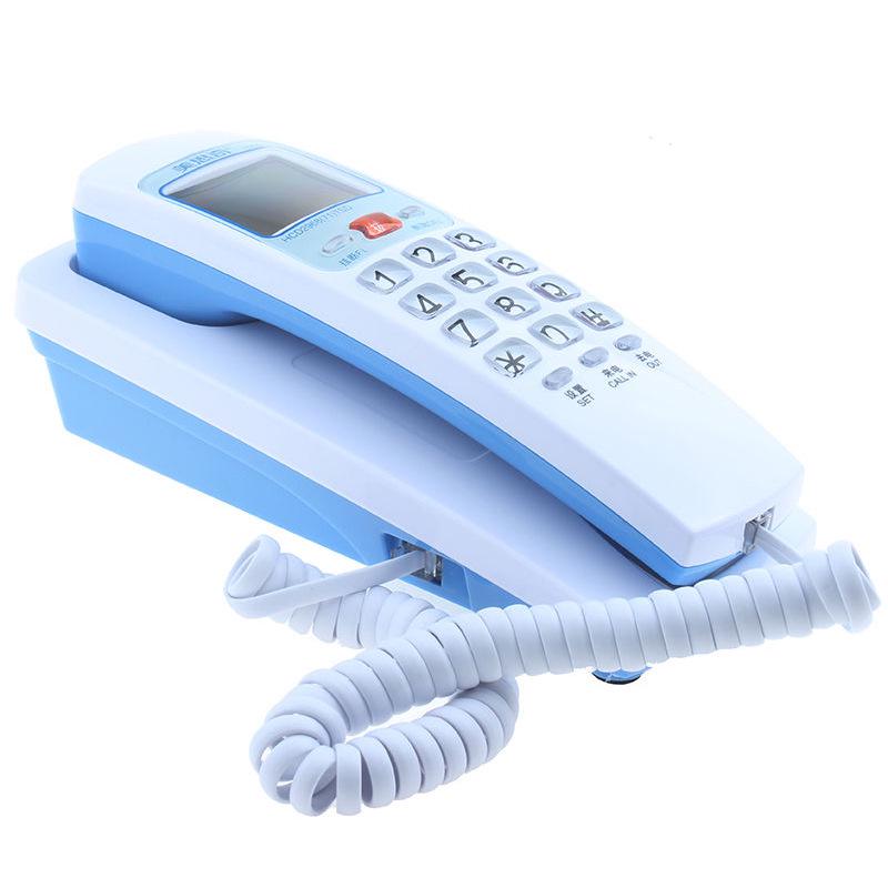 Meisiqi 1005 Téléphone fixe mural avec identification de l'appelant pour la maison ou l'hôtel