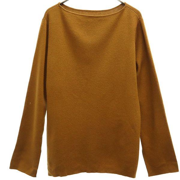 

Mila Owen Long sleeve Boat neck sweater F Brown knit Women Used