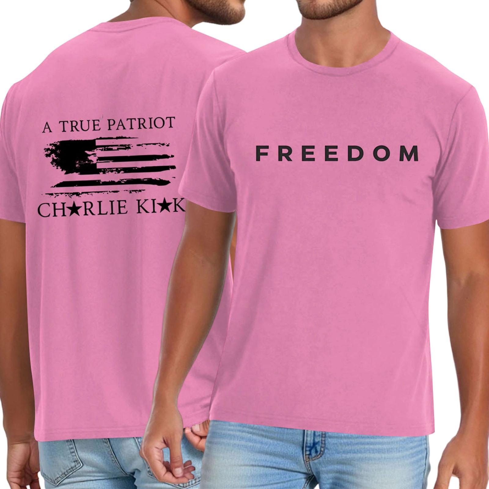 

Женская повседневная футболка с круглым вырезом и принтом XXL розовый